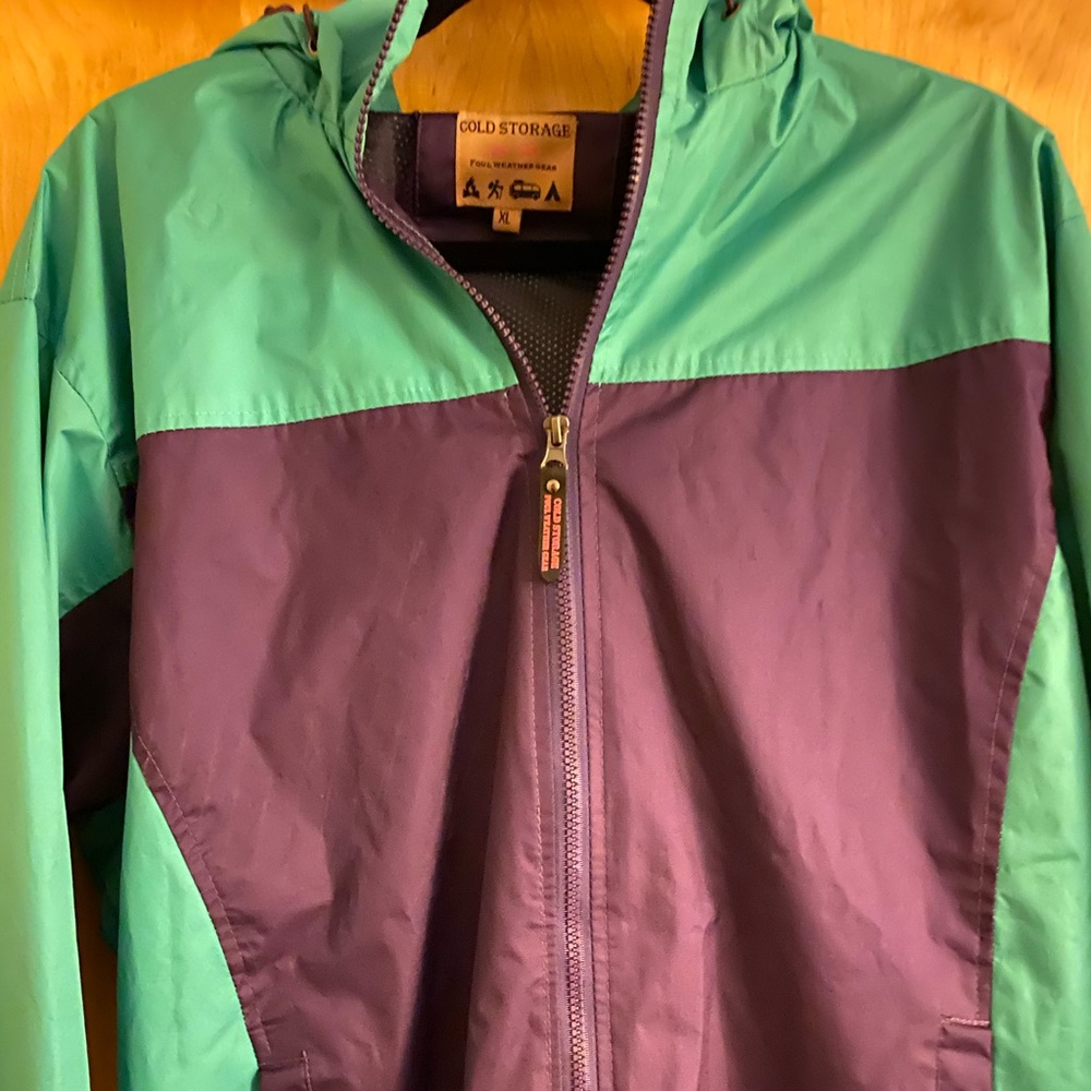 1990s Cold Storage wind breaker.